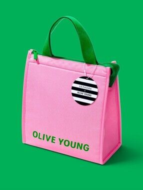 NWT Sephora x Olive Young -Insulated Tote Bag -Limited Edition